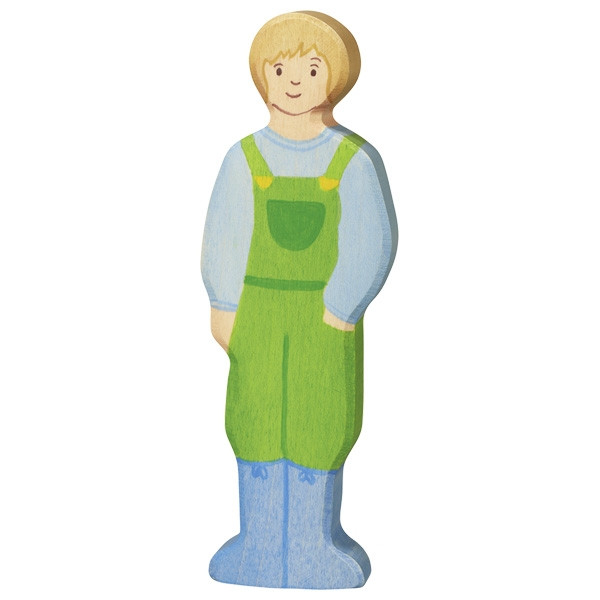 Image of Fa játék figurák - farmer